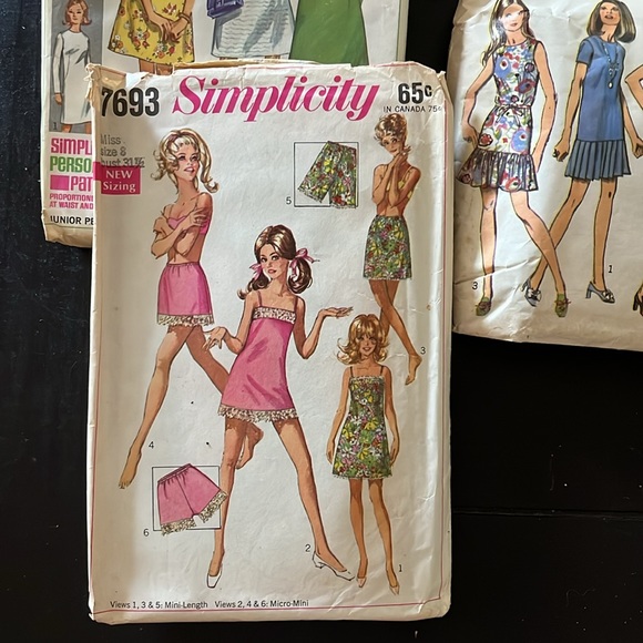 1970’s Simplicity Women’s Patterns Vintage - Picture 2 of 4